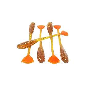 High Five Lures Drop9, 6-pack 9cm Hot Motoroil