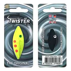 OGP Lures Twister Black Yellow / 2 gram