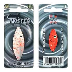 OGP Lures Twister Orange White (Glow) Splat / 7,5 gram