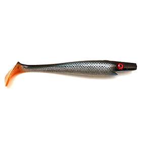 K.P Pike Shad Junior 8 – Swimbait Da 20 Cm Per Luccio E Lucioperca, Gomma Neutra, Made In Estonia