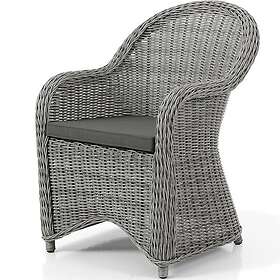 Paulina grå sittdyna till fåtölj