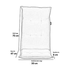 Naxos Positionsdyna Ljusgrå