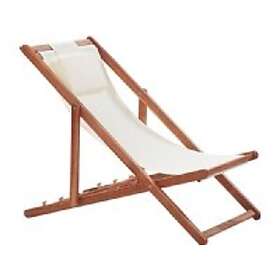 Beliani Avellino garden lounger beige