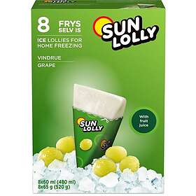 Sun Lolly Isglass Vindruva 8st