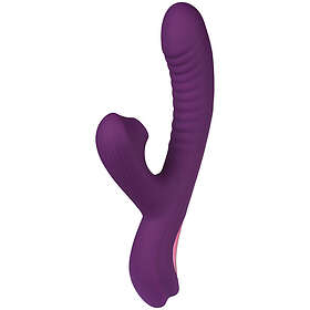 Tracy's Dog Beta Rabbitvibrator med Lufttryck Lila