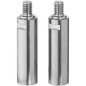 Jes Extender Jes- Förlängningsstänger 2.5 cm Silver