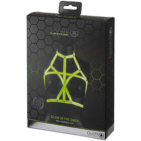 Ouch! Glow in the Dark Behå Harness S/M