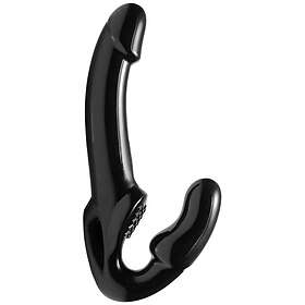 Strap U Revolver Strapless Strap-On Dildo Svart