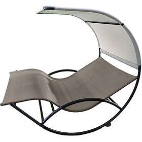 Vivere Double Chaise Rocker Aluminum Stativ