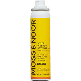 Moss & Noor After Workout Dry Shampoo Dark Hair Fresh Grapefruit 80ml