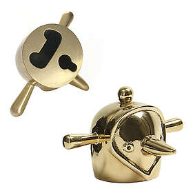 Klong Finn Krok/Öppnare Mässing