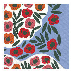 Marimekko Servett Ruukku Blue 33x33 cm