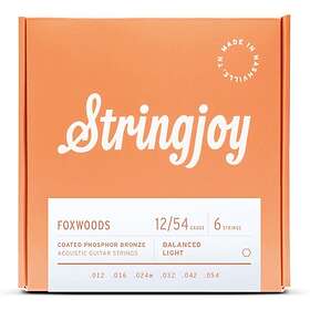 Acoustic Stringjoy Foxwoods Coated Bronze 12-54