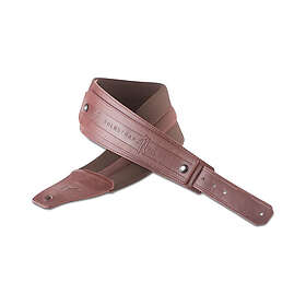 Chocolate Gruvgear SoloStrap Neo 4" Wide Guitar Strap Brown