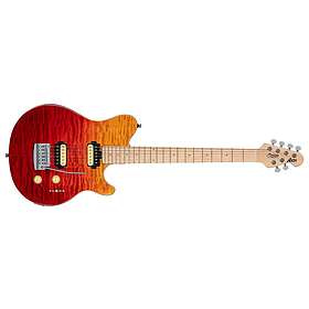 Sterling By Music Man SBMM AX3QM-SPR-M1 AXIS SP. RED