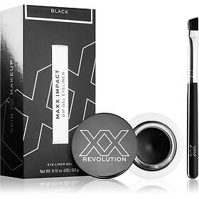 Revolution XX by MAXX IMPACT Gel Eyeliner med borste Skugga Black 3g female