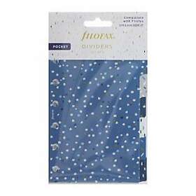 Filofax Pastel Personal 132674 Register, blanko, 6 Stück
