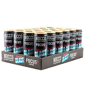 NOCCO Focus 3 Raspberry Blast 330ml 24-pack