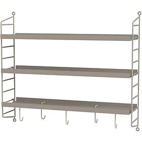 Best pris på String Bundle J Hylla, Taupe Pulverlackat stål Hyller ...