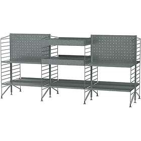 String Hylla Kombination N Uteplats, Galvaniserad Galvaniserat stål