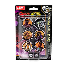 Heroclix: Avengers Black Panther and the Illuminati Dice & Token Pack