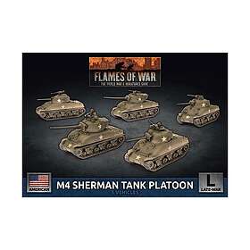 American M4 Sherman Tank Platoon (plastic)