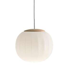 Luceplan Lita Pendel 18 cm, Ask / Opalglas