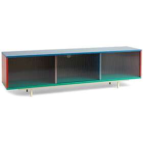 Hay Colour Cabinet Sideboard Glasdörr, 180 cm / Multi Glas