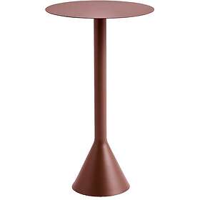 Hay Palissade Cone Bar Table Ø60 cm, Iron Red Stål