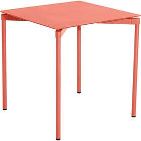 Petite Friture Fromme Matbord 70x70 cm, Korall Aluminium