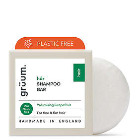 ZERO grüum Hår Plastic Shampoo Bar 50g Volumising
