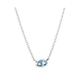 Efva Attling Love Bead Necklace Silver – Topaz