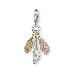 Thomas Sabo Tre Fjädrar – Silver, Guld, Rosé Berlock