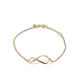 Nordic Spectra Eternal Flow Single Armband Guld
