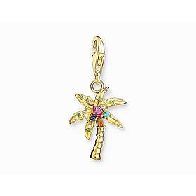 Thomas Sabo Färgglad Palm Guld Berlock