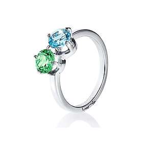 Efva Attling The Sea & I Ring Green Sapphire/Topaz