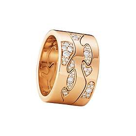 Georg Jensen Fusion 3-delad Ring Roséguld Moln Pavé
