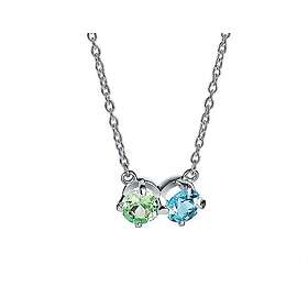 Efva Attling The Sea & I Necklace Green Sapphire/Topaz