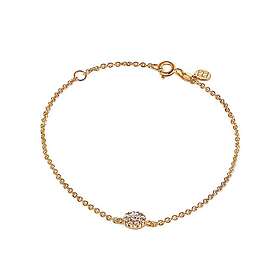 Nordic Spectra Ella Carmosé Armband Guld 0,18 ct Diamanter