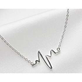 By Sofia Wistam Heartbeat – Silverhalsband