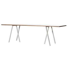 Hay Loop Stand Bord 180 cm, Laminat / Vit Plywood