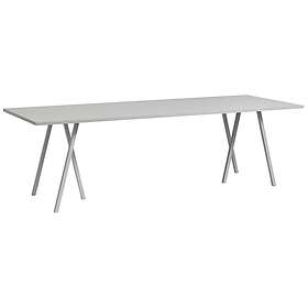 Hay Loop Stand Bord 250 cm, Linoleum / Grå Plywood