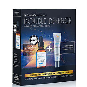 SkinCeuticals Double Defence Phloretin CF Kit för kombinerad hud, hud som lätt får missfärgningar