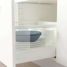 IKEA MAXIMERA Påbyggnadssida för låda, hög 37 cm