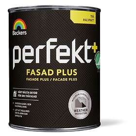 Beckers Perfekt Fasad Plus, Utevit, 1l