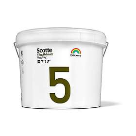Beckers Scotte 5, Vit, 4l