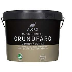 Alcro Grundfärg Utomhus, Vit, 10l
