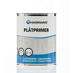 Hagmans Plåtprimer, Grå, 1l