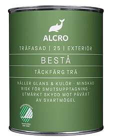 Alcro Bestå Täckfärg, Tonad vit, 1l