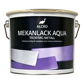 Alcro Mekanlack Aqua, Vit, 3l
